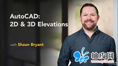 AutoCAD 2D&3D立面图视频教程