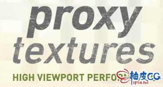 3DSMAX纹理分辨率自适应插件ProxyTextures v1.05 for 3ds Max 2015-2021