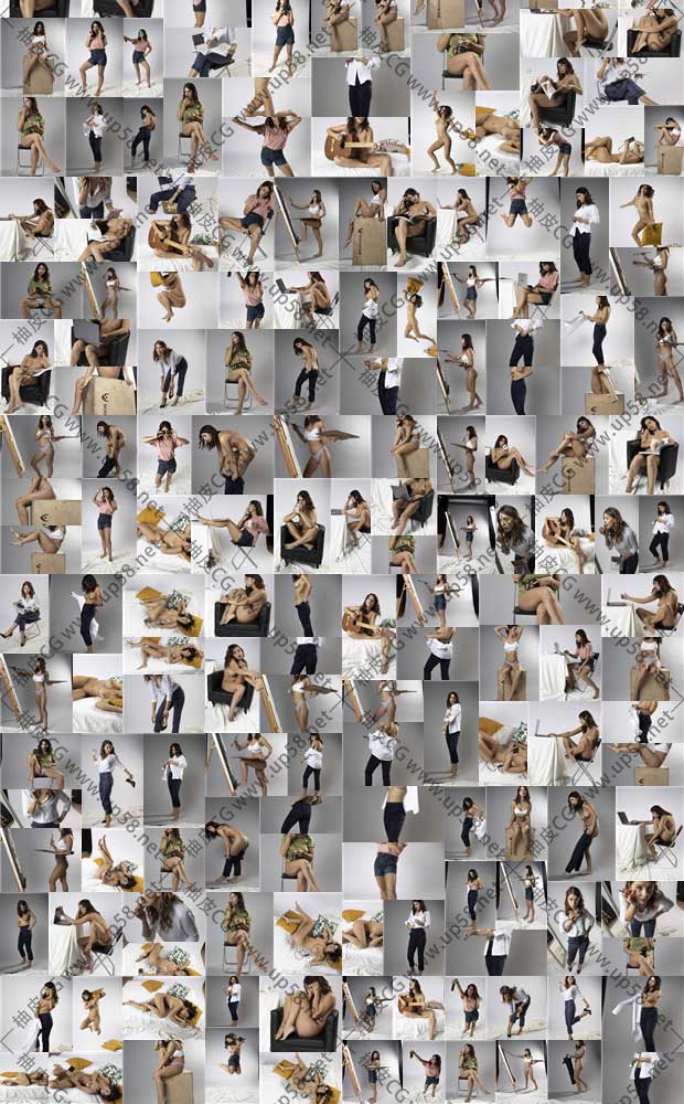 500+张女性角色休闲生活高清参考图片素材