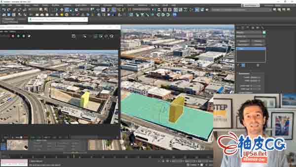 3dsMax 2022 & After Effects将3D合并到视频课程