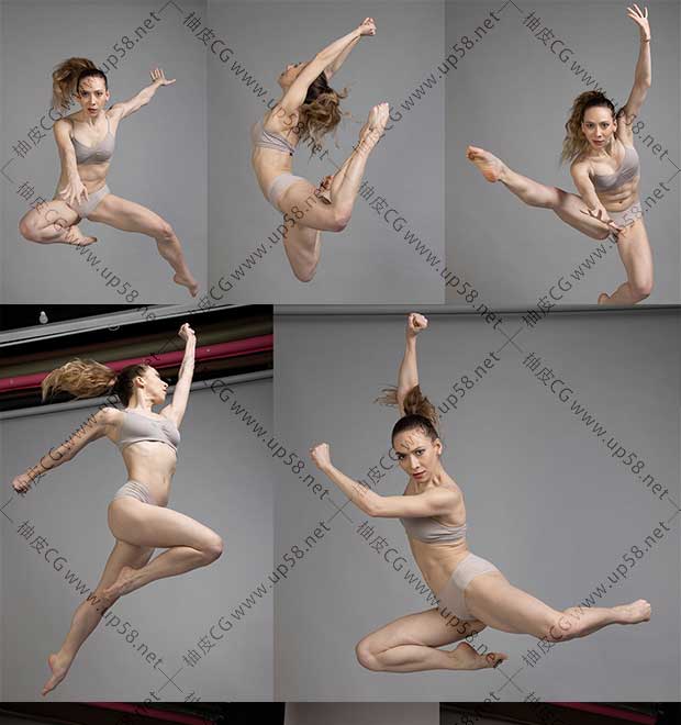 600+女性角色漫画姿势造型艺术参考图