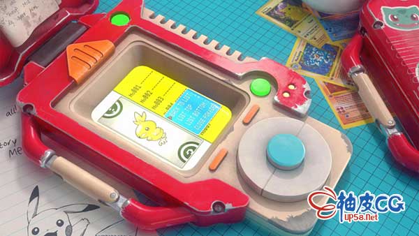 Blender & Substance Painter创建3A游戏专业英雄道具3D模型视频教程