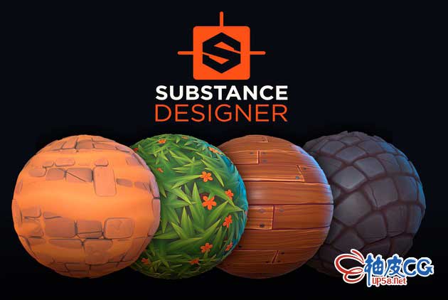 Substance Designer创建风格化材质全流程视频教程