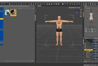 如何在daz studio 3D中导入、修改3D模型后再导出到其他软件的视频教程