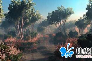 Maya植物生长插件破解版 Greenworks XFrog v5.5 For Maya 2017 Win/Mac