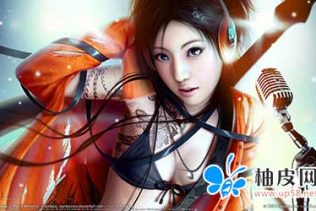 高清游戏美女桌面大图壁纸100P