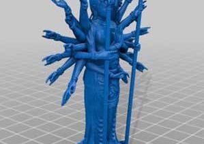 千手观音3D模型