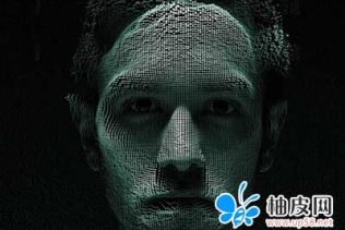 具有科幻点阵屏幕效果的对话头像AE教程