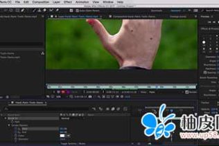 AE CC paint工具使用视频教程