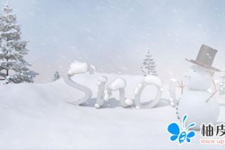C4D三维卡通角色绑定雪人场景动画教程 Udemy – Create 3D short animation using Cinema 4D R18
