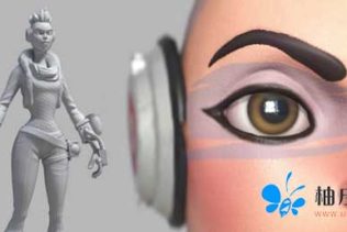 Skillshare-MAYA游戏角色人物建模附贴图展UV Character Modeling&Texturing For Game UV Unwrapping