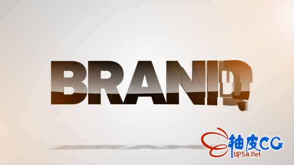 AE模板-简洁风格切片汇聚标识logo视频Clean-Part-Opener