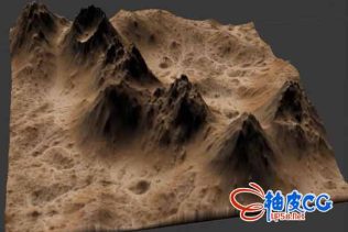 在Blender/Cinema 4d/Maya/3DS Max/Houdini/Vue/TerraGen和WM导入地形的教程 Import a Textured
