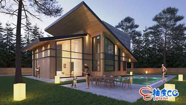 3dsmax Vray室外设计灯光渲染视频教程3dsmax Vray Exterior Lighting 3dsmax Vray室外设计灯光渲染视频教程