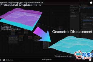 Blender视频教程 制作逼真沙丘沙漠景观实例