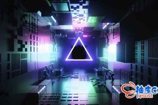 Blender中创建无限循环走廊场景动画实例视频教程Creating a Looping Corridor+工程文件