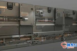 Zbrush与Maya科技板材硬表面实例制作视频教程