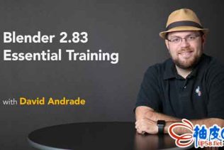 Blender 2.83初学基础入门学习培训视频教程