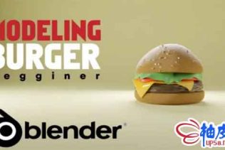 Blender创建逼真的汉堡包3D模型实例视频教程