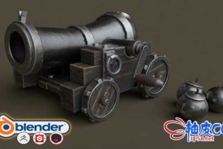 Blender创建程序化3D游戏模型技能完整培训视频教程