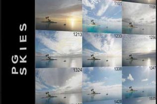 20个天空16K超高清HDR动态范围环境贴图