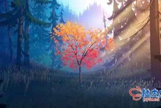 Blender 2.9创建风格化森林环境视频教程
