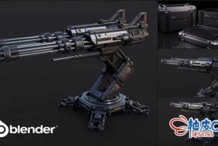 Blender三维建模PBR纹理照明渲染全程视频教程