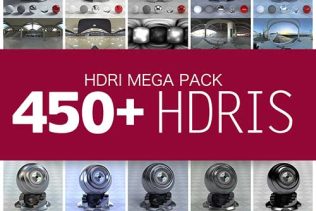C4D灰猩猩HDR贴图工具及450张HDR高动态范围图像