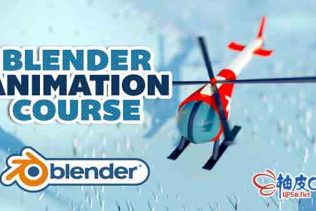 Blender创建直升机模型动画视频教程