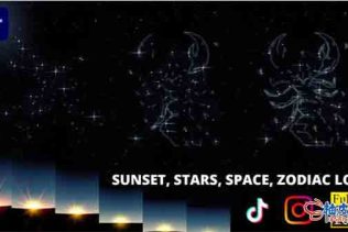Pr预设 星空梦幻LOGO展示 Dream Constellation