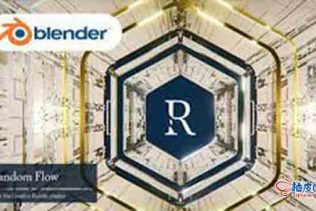 Blender插件 随机建模网格生成Random Flow V1.6.0