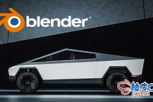 Blender特斯拉Cyber​​truck汽车建模全流程视频教程