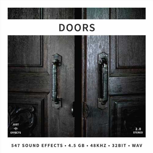 540+木门玻璃门金属门敲门门铃WAV高品质音效素材