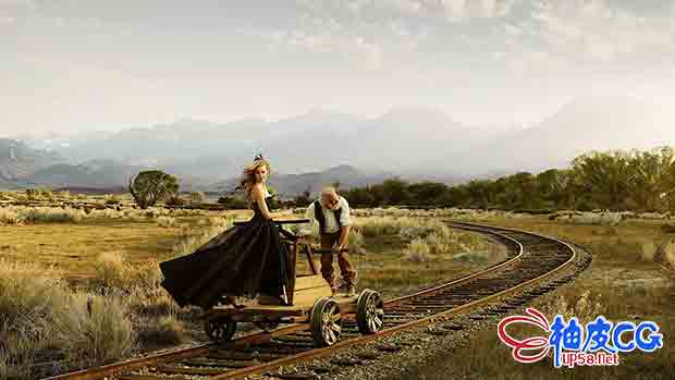 Photoshop创建无缝照片合成效果视频教程