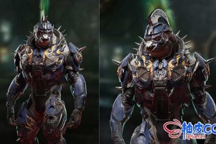 Blender / ZBrush / Substance 3D Painter创建高级3D游戏角色视频教程