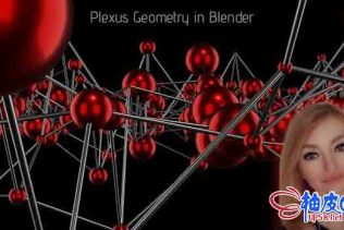 Blender创建几何节点连接3D模型视频课程