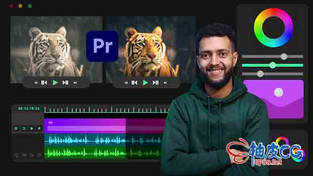 Premiere色彩校正和分级视频教程 Introduction To Color Correction & Grade