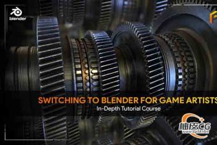 Blender游戏艺术角度快速切换入门视频教程