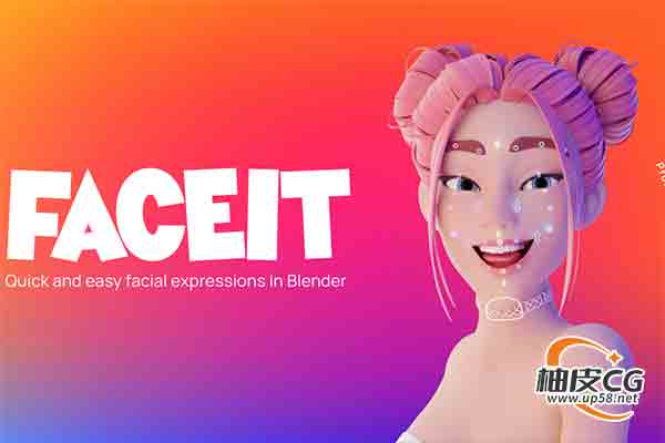 Blender角色面部表情捕捉插件faceit release v2.2.10