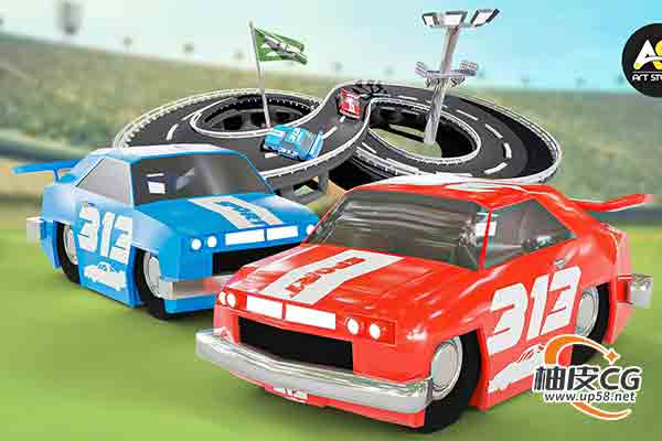 Blender中汽车建模及动画制作视频教程