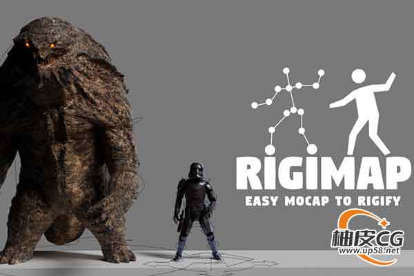 Blender三维运动捕捉绑定插件1.5.9 rigimap