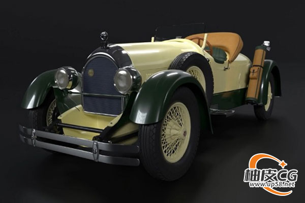 Blender中创建经典豪华汽车3D模型视频教程