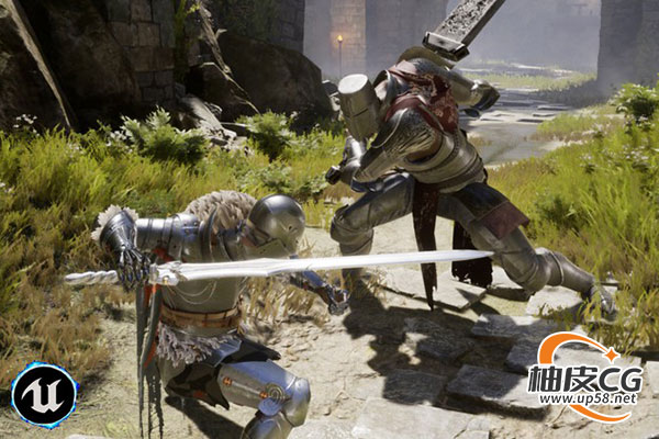 Unreal Engine 5制作第三人称魂类动作RPG近战战斗系统完整视频教程