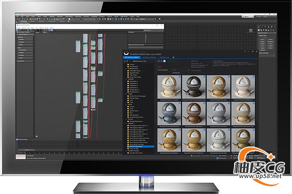 3DMAX材质预设插件SIGERSHADERS XS Material Presets Studio 5.7.0