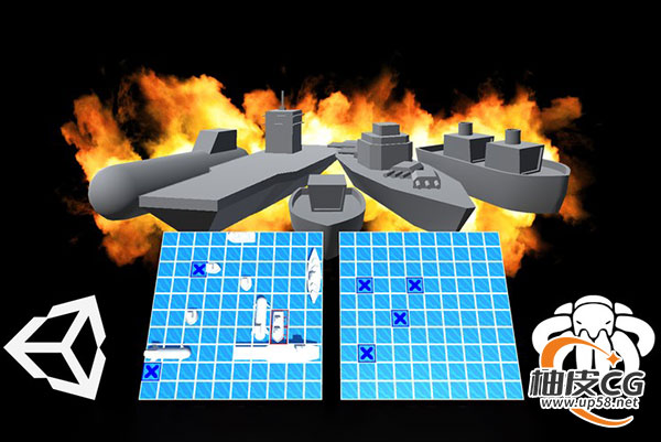 Unity创建3D战舰游戏视频教程