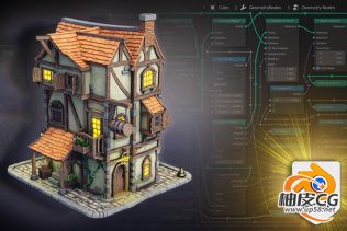 Blender风格化3D建模技术入门到高阶视频教程