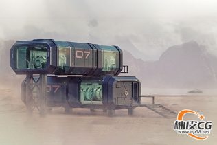 Blender创建3D概念科幻环境大师班视频教程