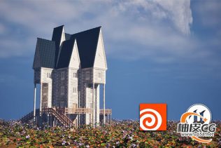 Houdini集成UnrealEngine房屋过程化建模技术游戏开发视频教程(中文字幕)