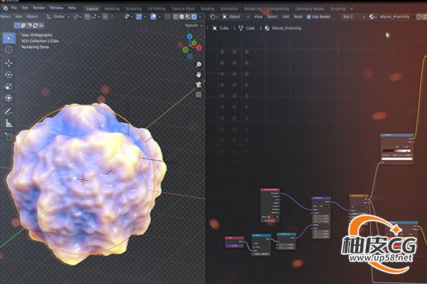 Blender制作程序化材质技术视频教程