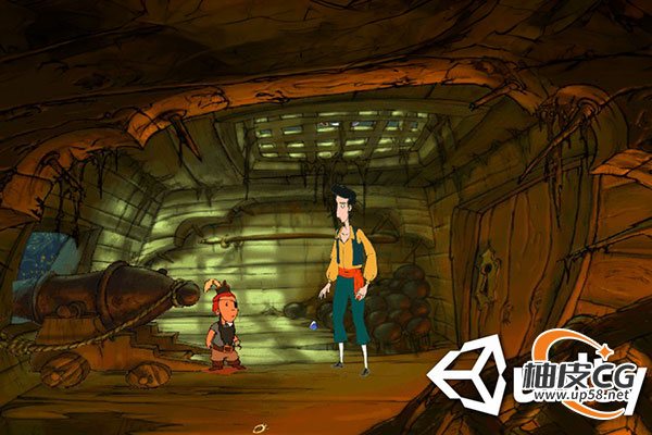 Unity 2D制作类似猴岛高级点按游戏视频教程